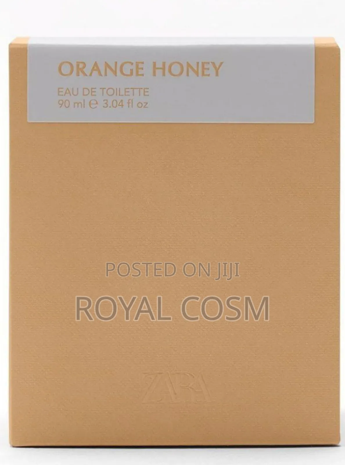 Zara Womens Orange Honey Edt Perfume