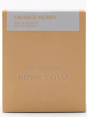 Zara Womens Orange Honey Edt Perfume