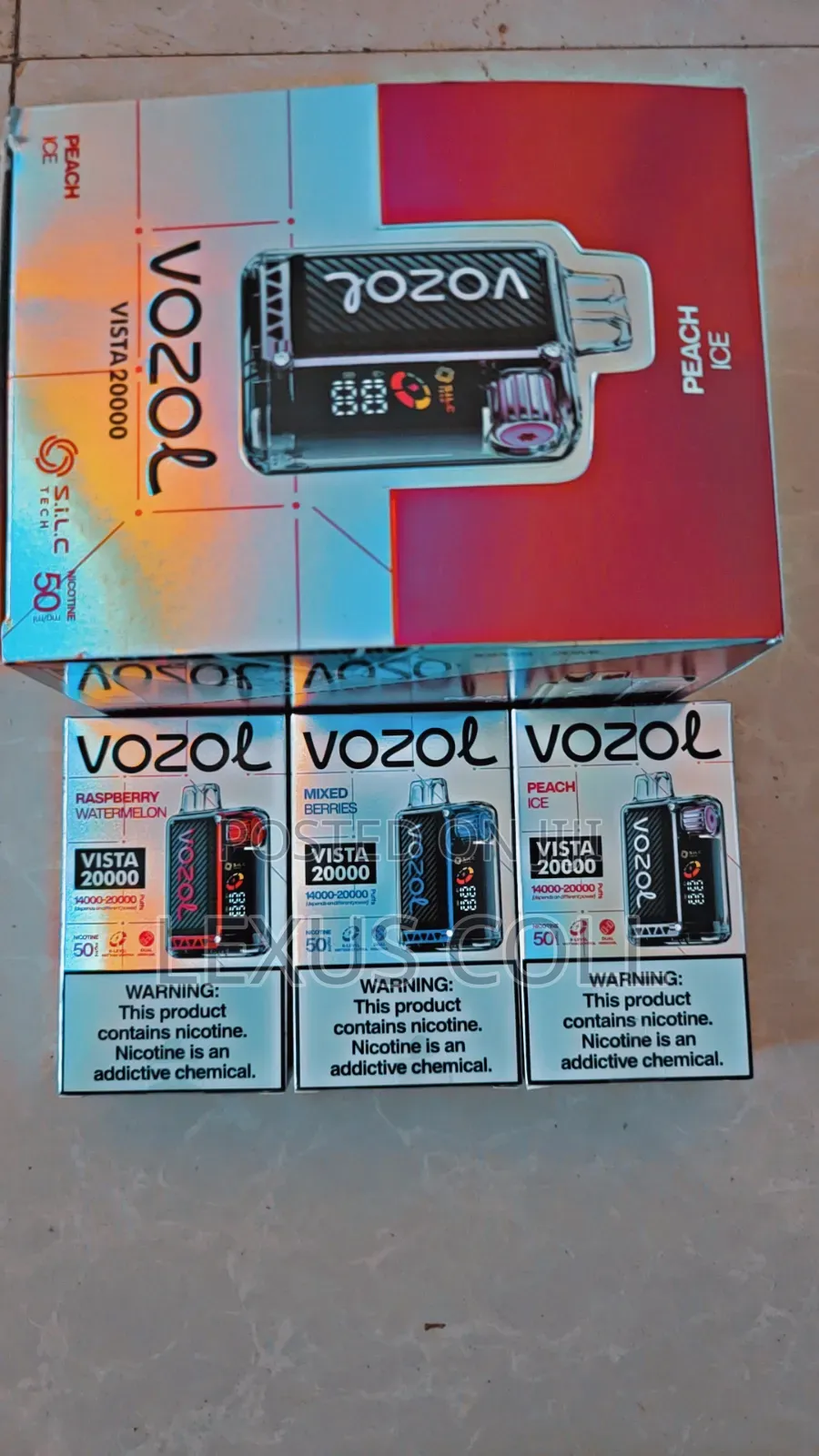 Vozol Vape 20,000 Puff Mango Ice