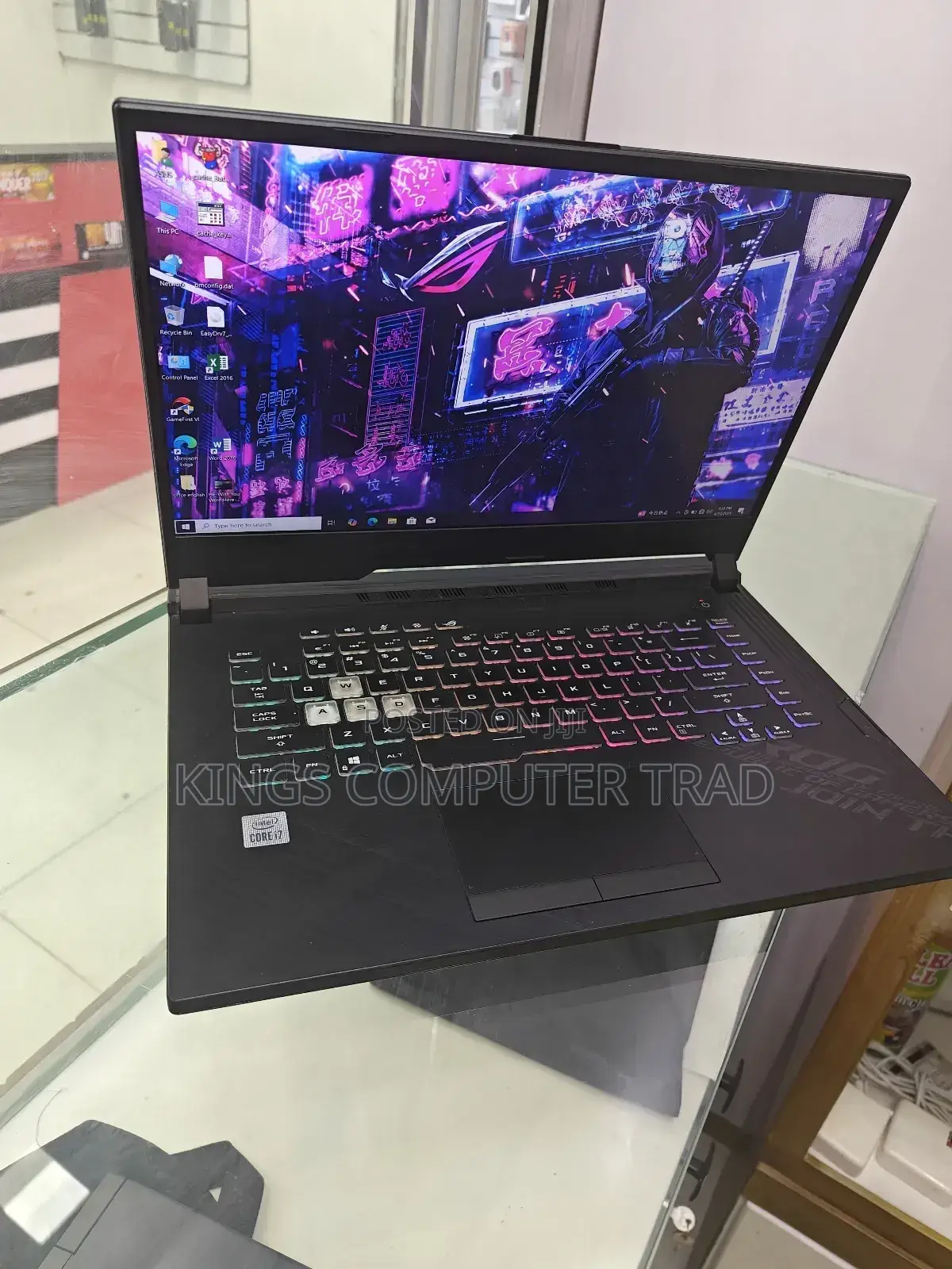 New Laptop Asus ROG Strix G15 16GB Intel Core I7 SSD 1T