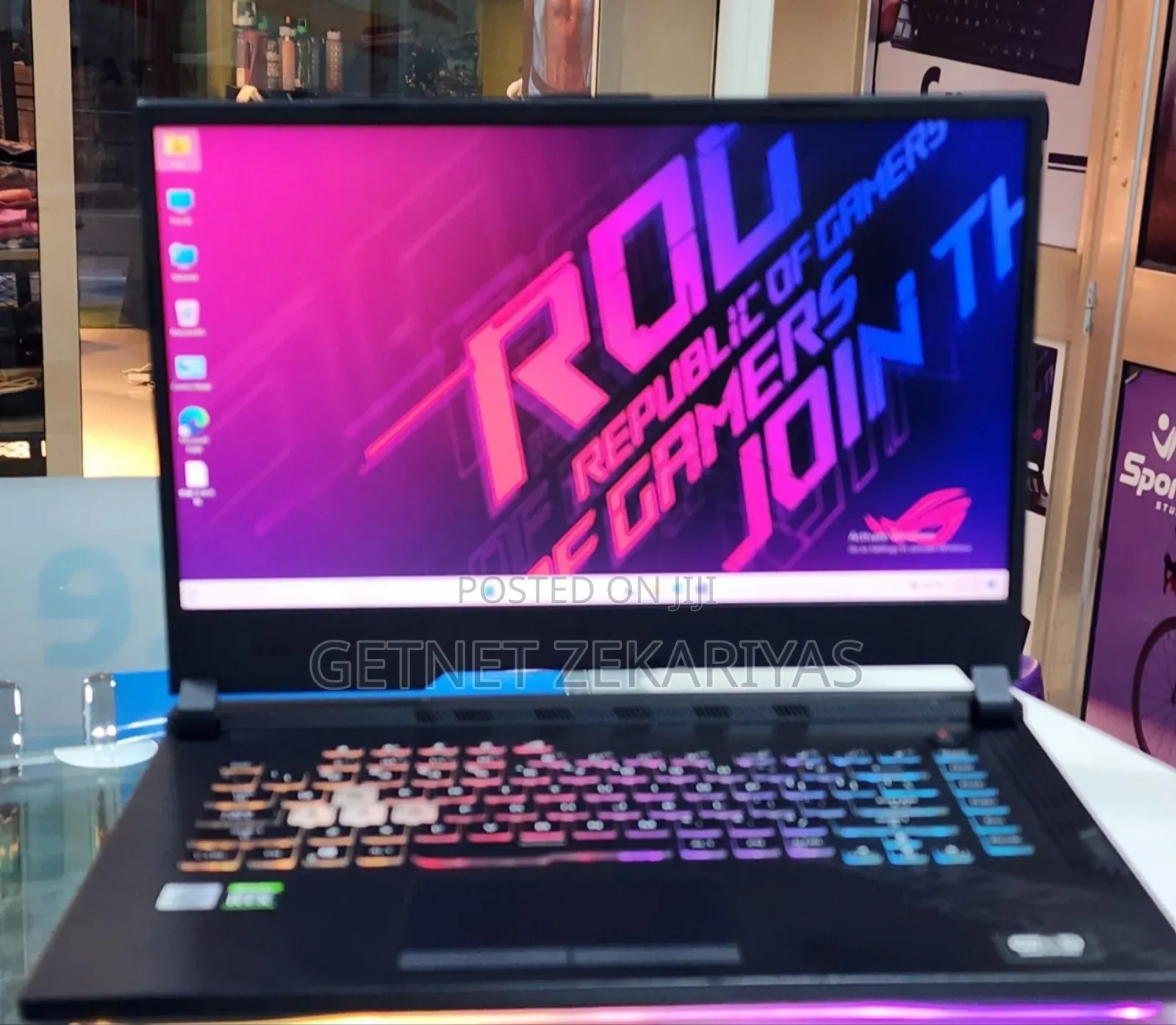 New Laptop Asus ROG Strix G15 16GB Intel Core I7 SSD 1T