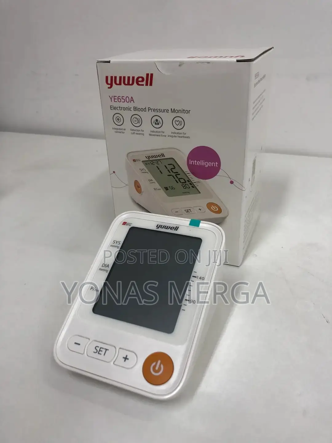 Bp Monitoring፪茫large-Scale LCD With Display Clock Feature