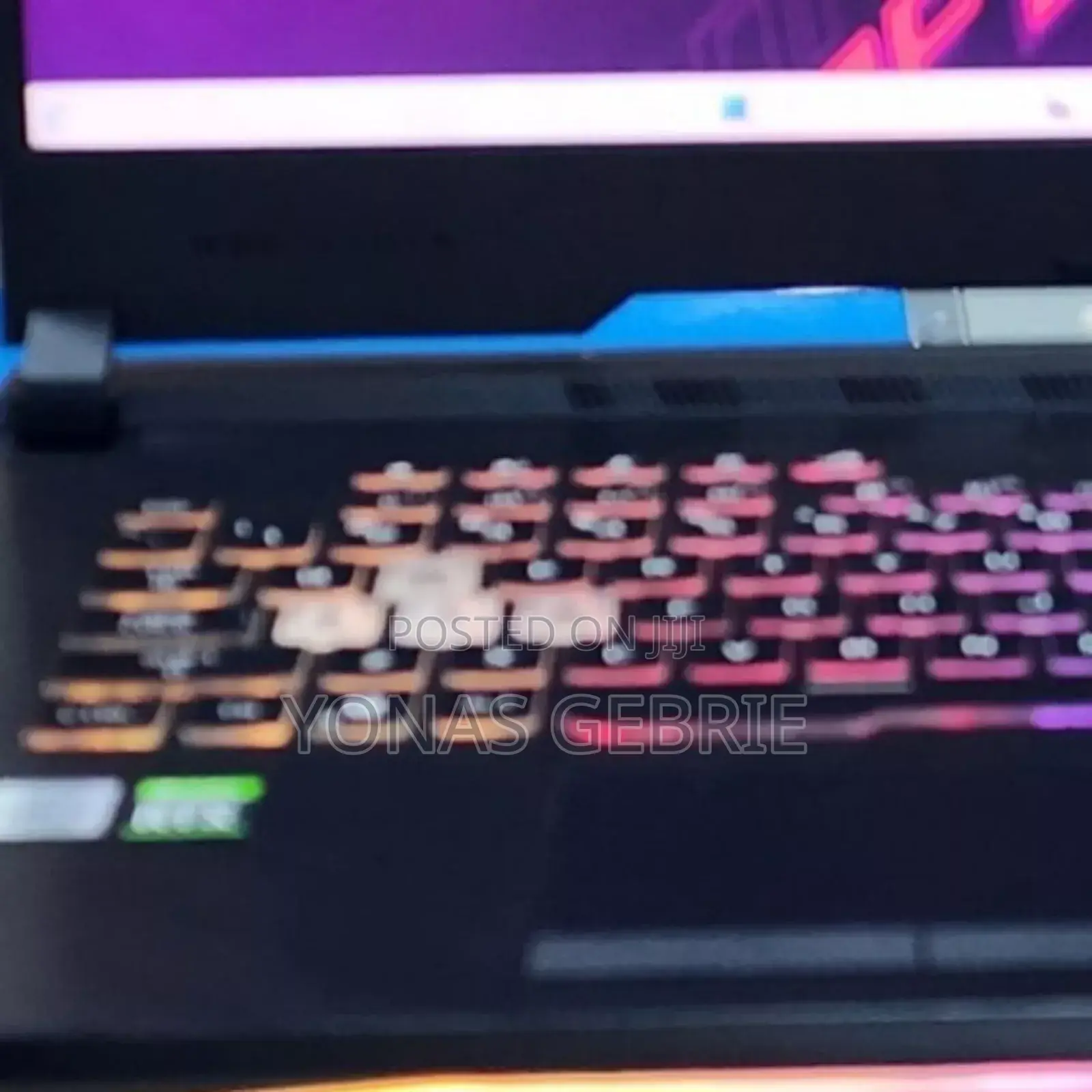 New Laptop Asus ROG Strix G15 16GB Intel Core I7 SSD 1T