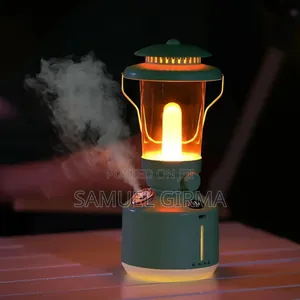 Photo - ለቤት መልካም መዓዛን የሚሰጥ Rechargeable Vintage Lamp Humidifier