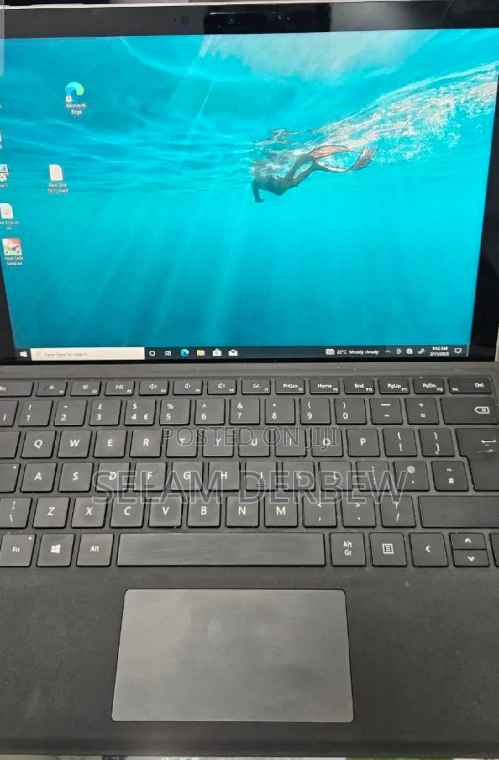 New Laptop Microsoft Surface Pro 7 8GB Intel Core I5 SSD 128GB