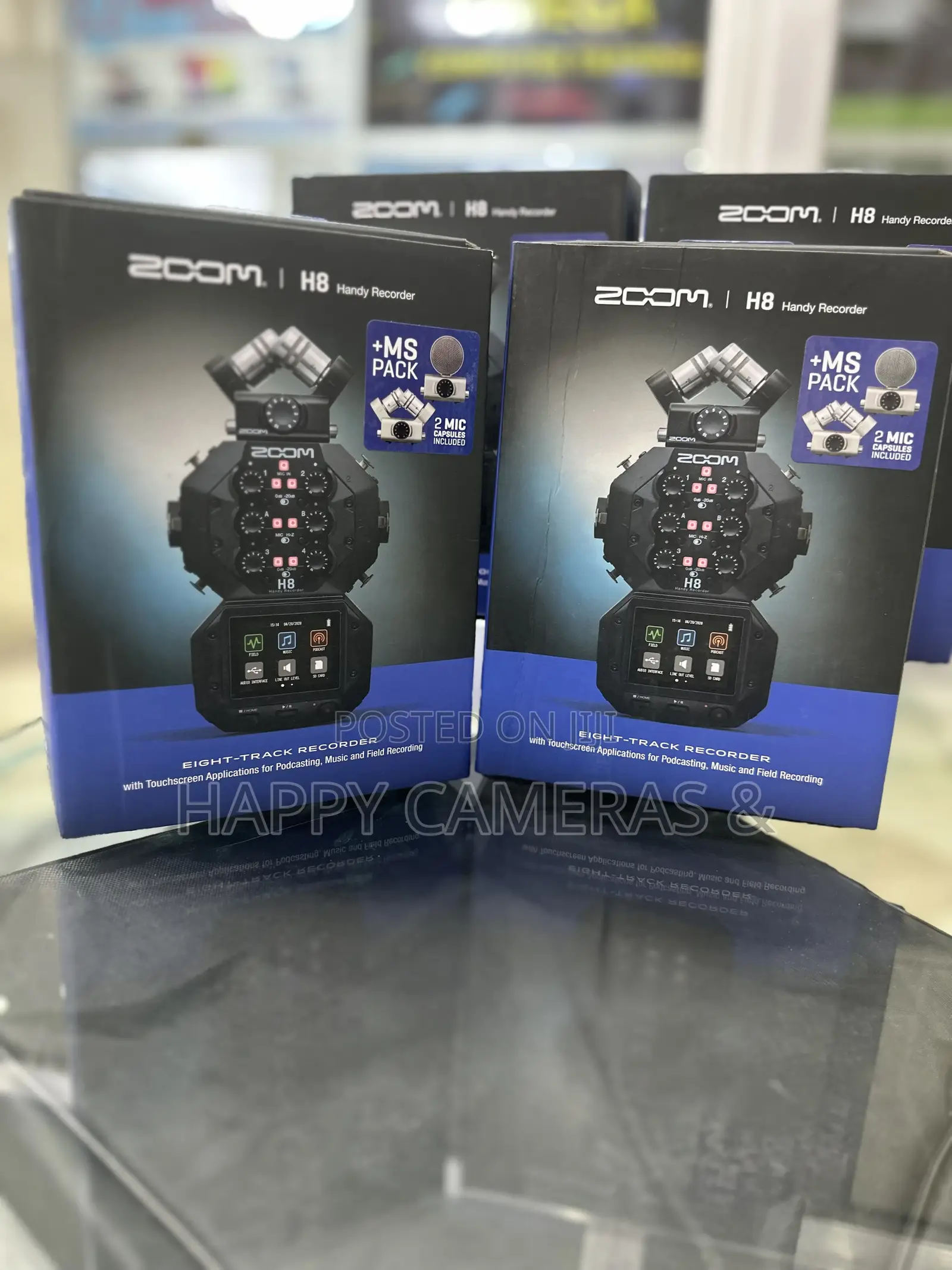 Zoomer H8 8-Input / 12-Track Portable Handy Recorder