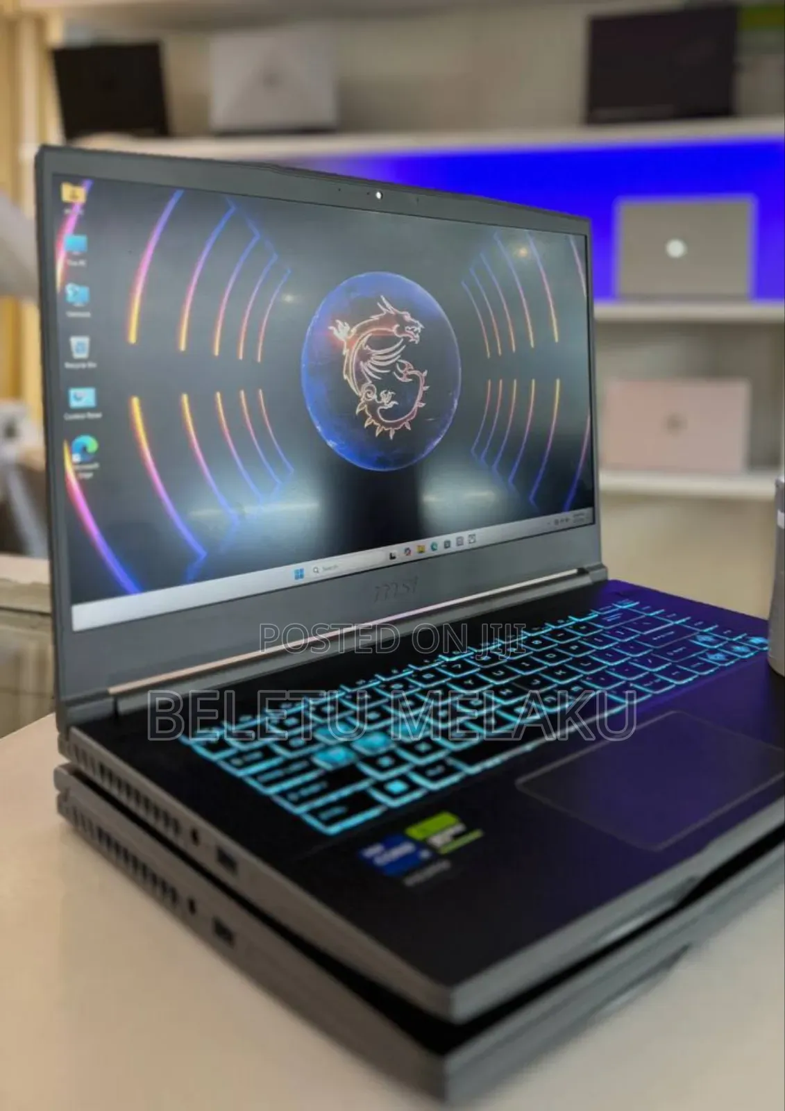 New Laptop MSI GF75 Thin 16GB Intel Core I5 SSD 512GB