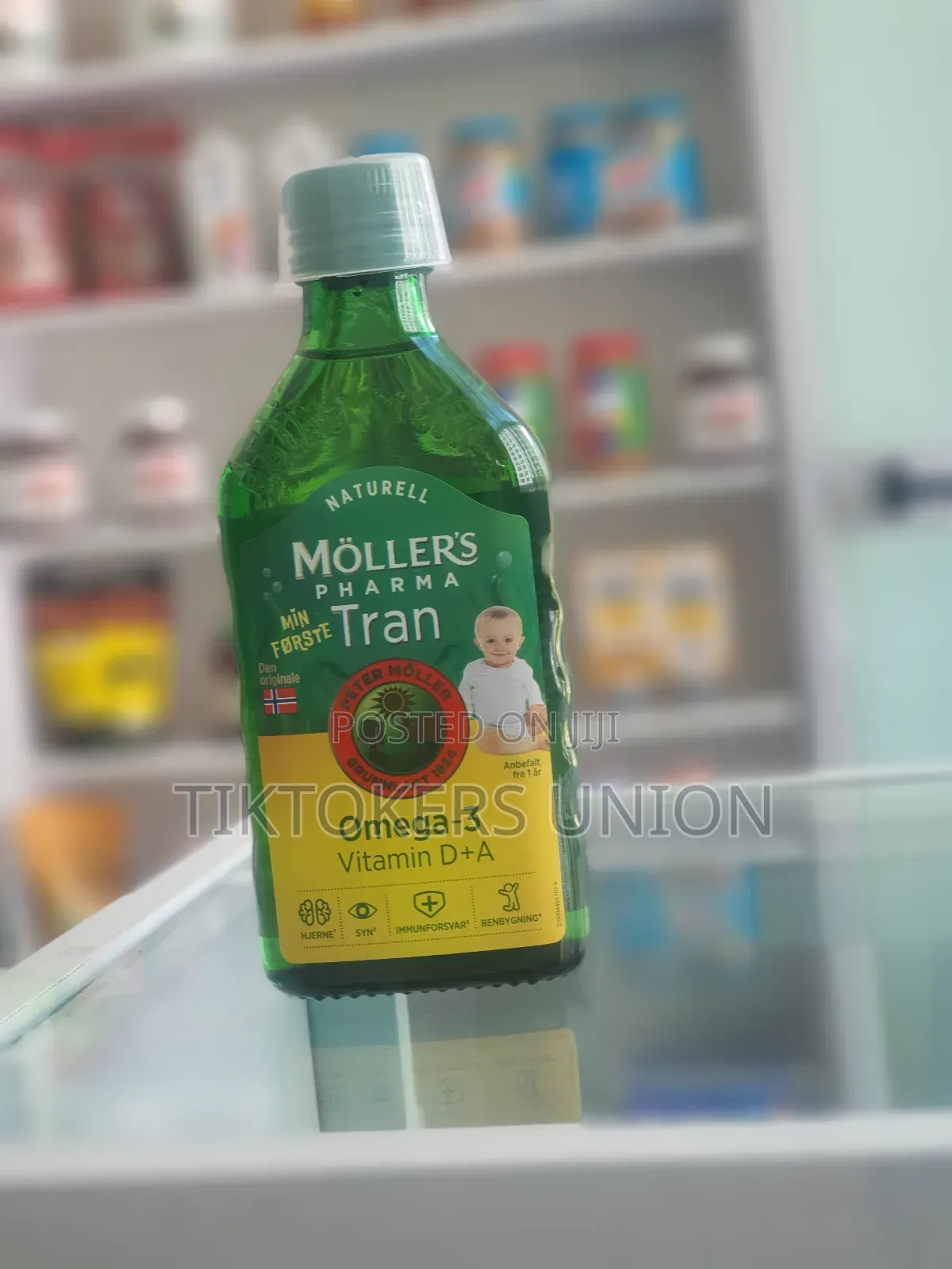 Möller's Pharma Min Første Tran Omega 3 Fish Oil