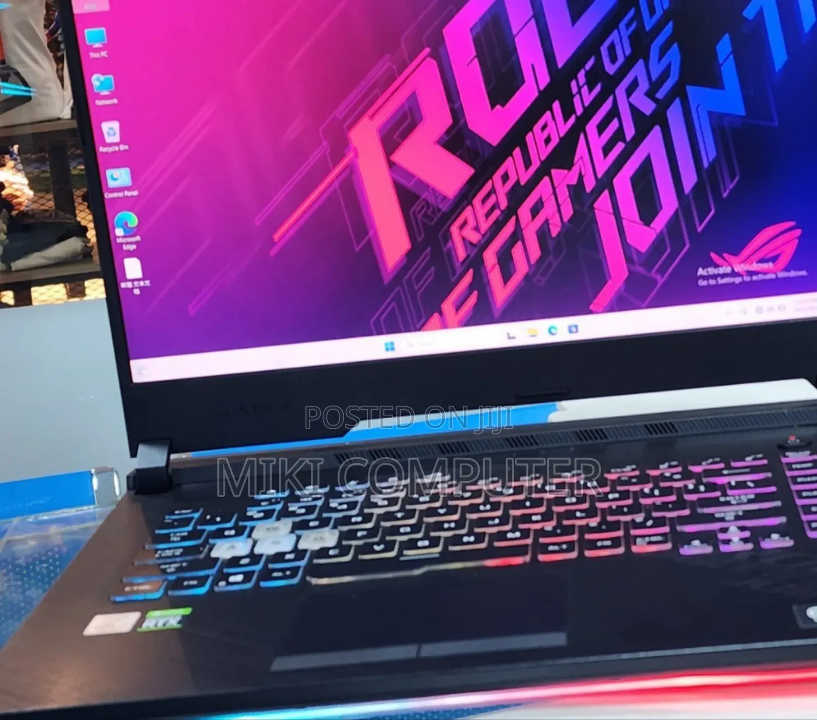 New Laptop Asus ROG Strix G15 16GB Intel Core I7 SSD 1T