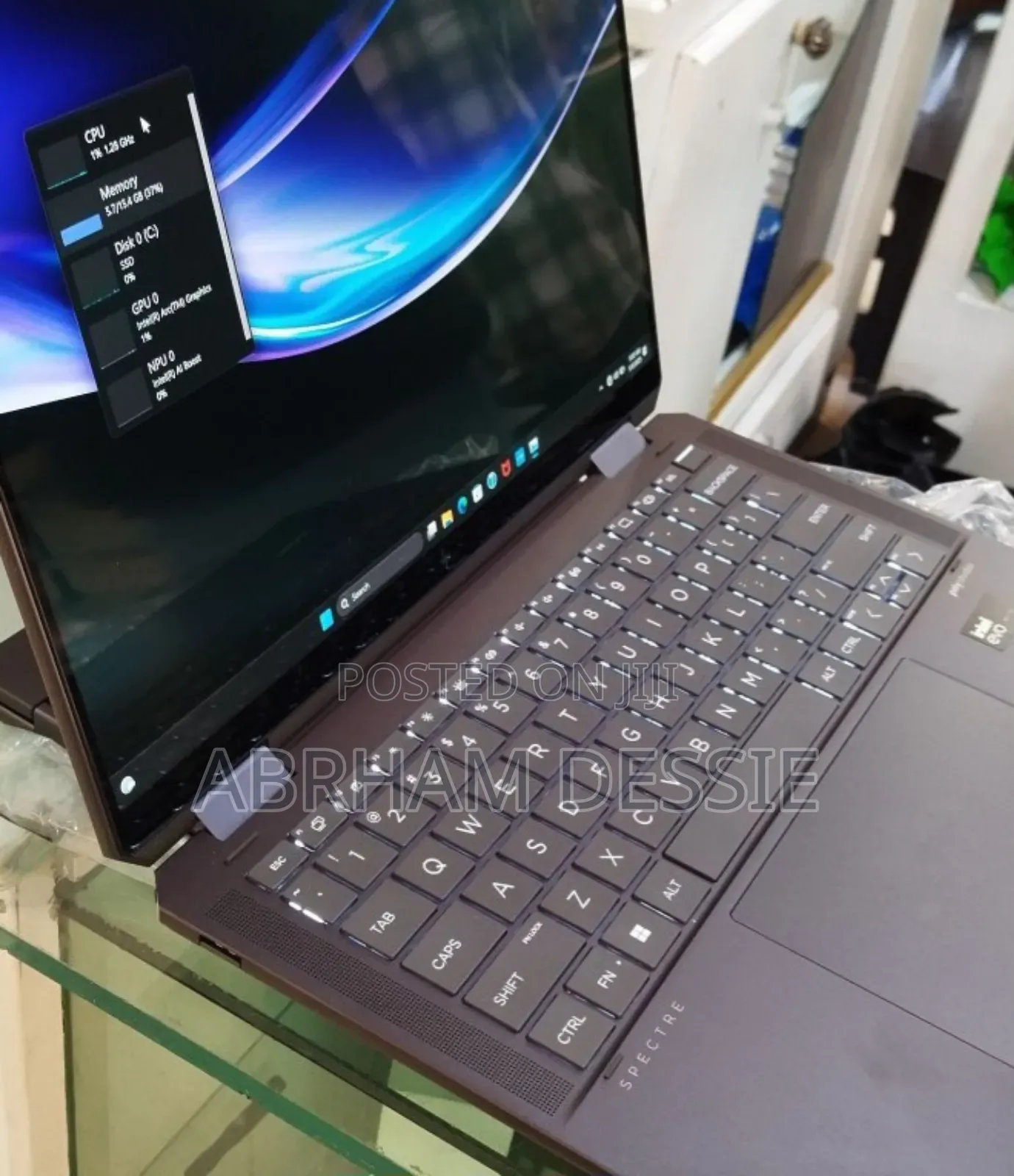 New Laptop HP Spectre X360 16GB Intel Core Ultra 7 SSD 1T