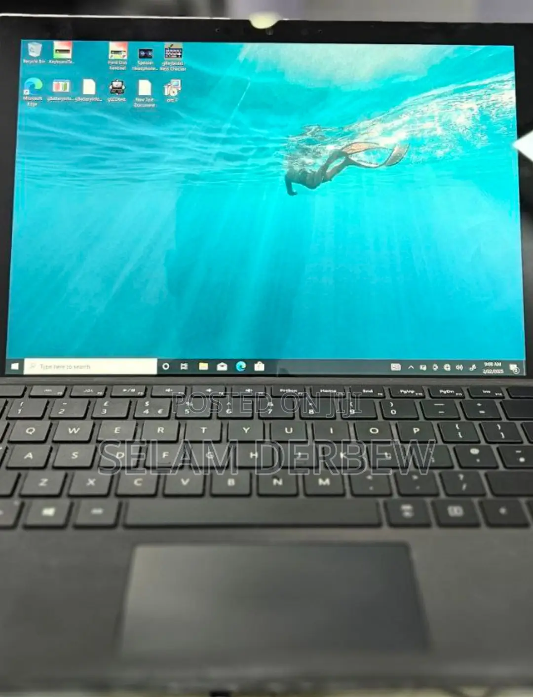 New Laptop Microsoft Surface Pro 7 8GB Intel Core I5 SSD 256GB