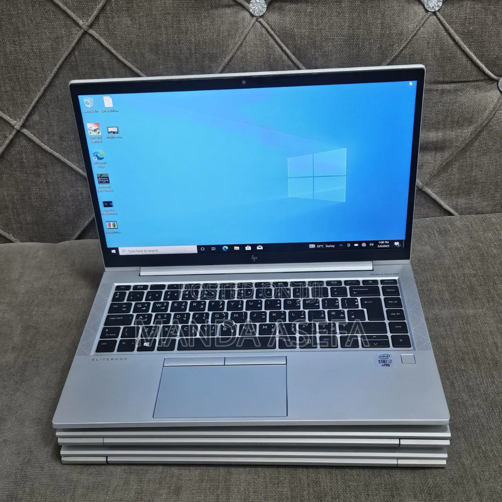 New Laptop HP EliteBook 840 G7 16GB Intel Core I7 SSD 512GB