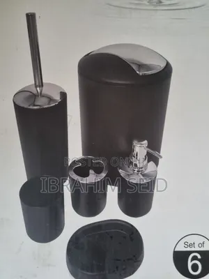 Photo - 6 in 1 Bathroom Accessories Set