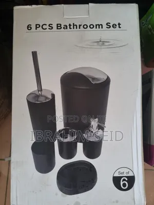 6 in 1 Bathroom Accessories Set
