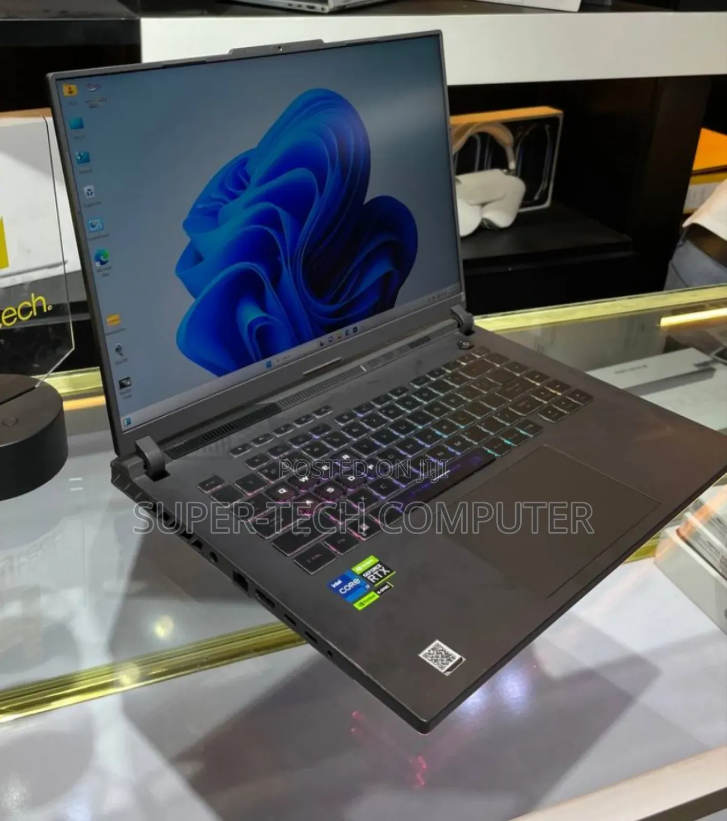 New Laptop Asus ROG Strix G16 G614 16GB Intel Core I7 SSD 1T
