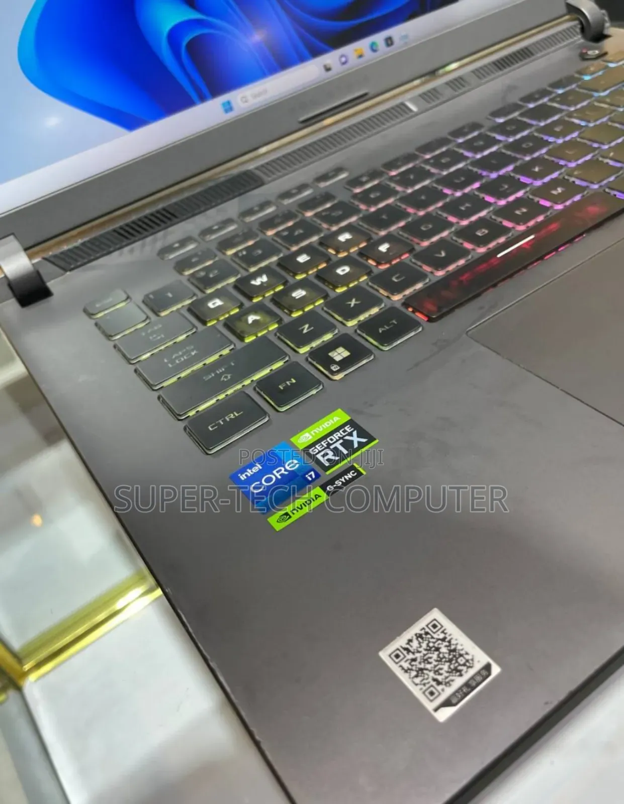 New Laptop Asus ROG Strix G16 G614 16GB Intel Core I7 SSD 1T