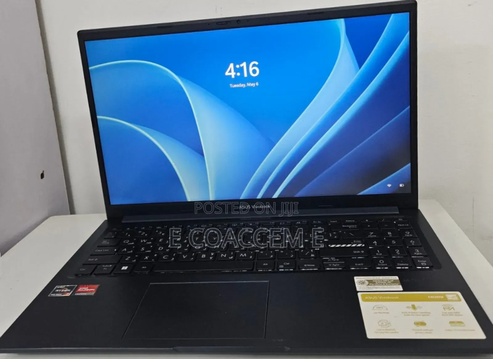 New Laptop Asus 16GB AMD Ryzen 7 SSD 512GB