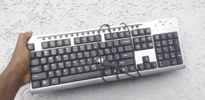 Computer Keyboard, Vga Cable, Hdmi Convertor And Power Cable