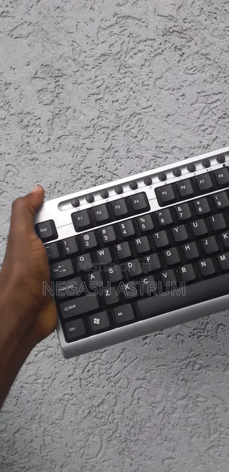 Computer Keyboard, Vga Cable, Hdmi Convertor And Power Cable