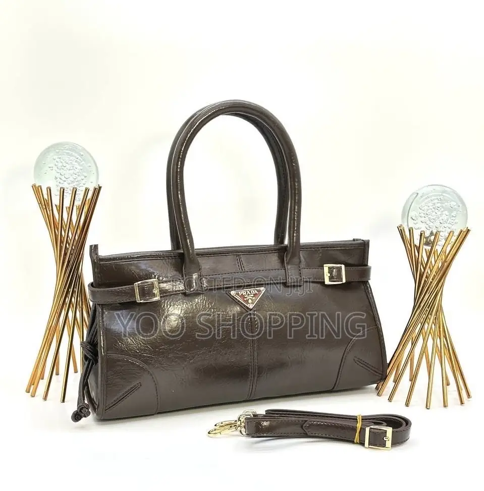 Prada Bonnie Leather Handbag for Women
