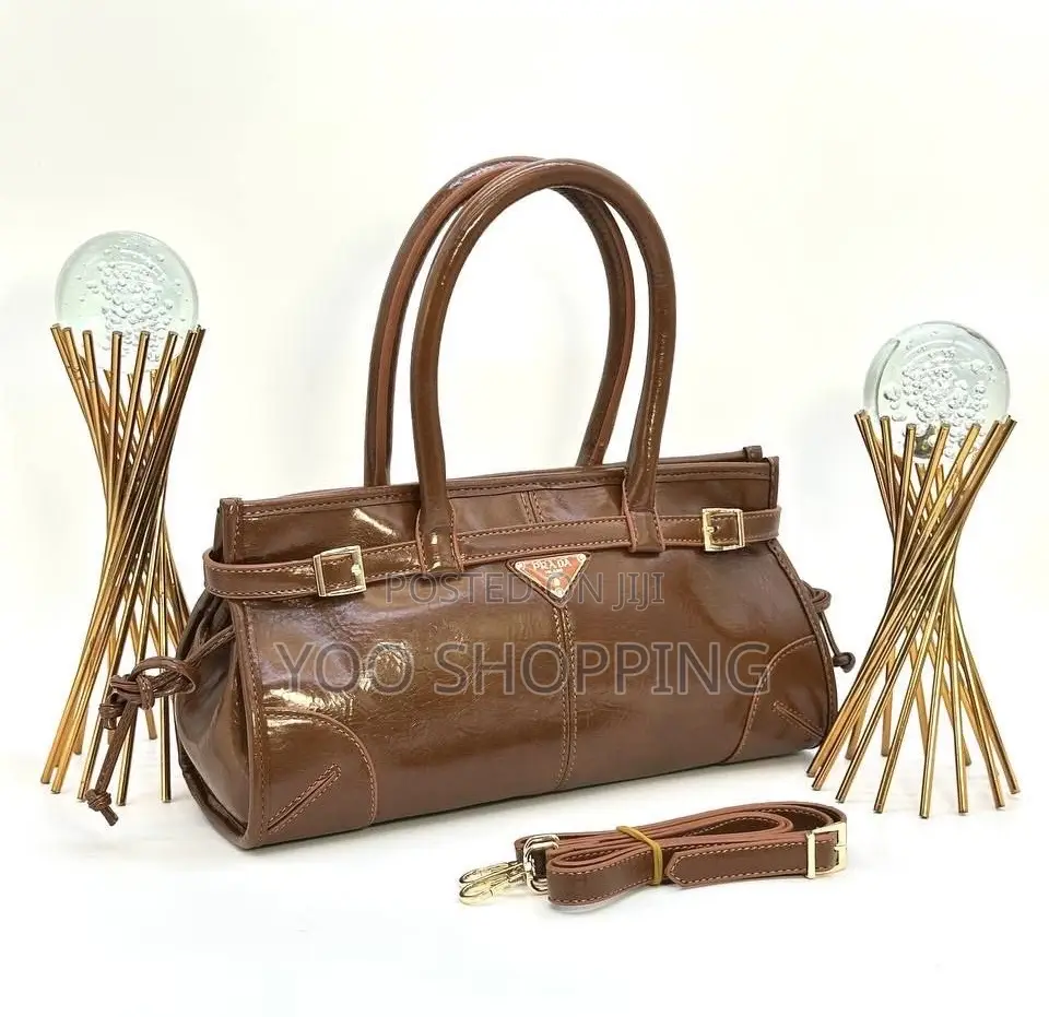 Prada Bonnie Leather Handbag for Women