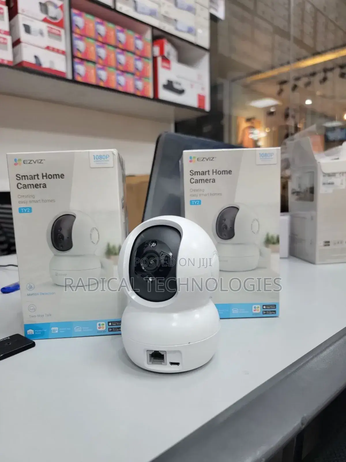 Ezviz 360° ድምፅ የሚሰራ Security Camera Mi Hikvision Imou NVR