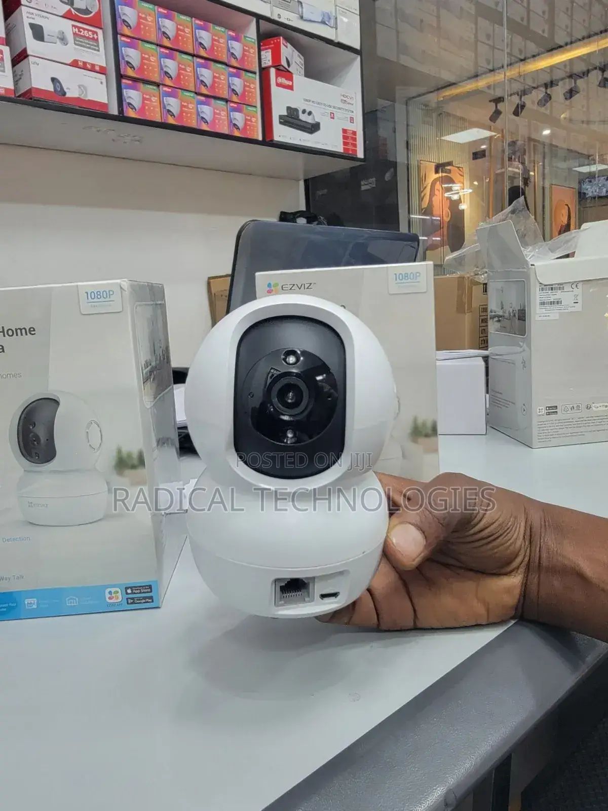 Ezviz 360° ድምፅ የሚሰራ Security Camera Mi Hikvision Imou NVR
