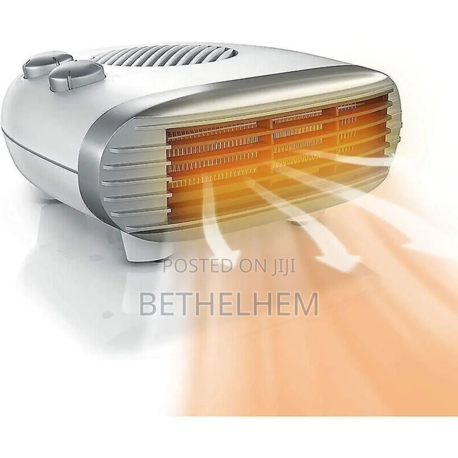 Electric Heater That Uses a Fan to Circulate Warm Air.