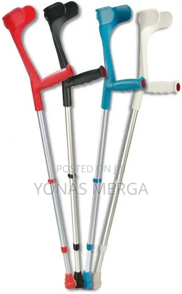 Elbow Crutches፯呶crutch, Forearm Crutch Up to 150 Kg,Wine Red