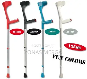 Photo - 10-Way Height Adjustment Crutches፸戡torsion-Resistant፬crutche