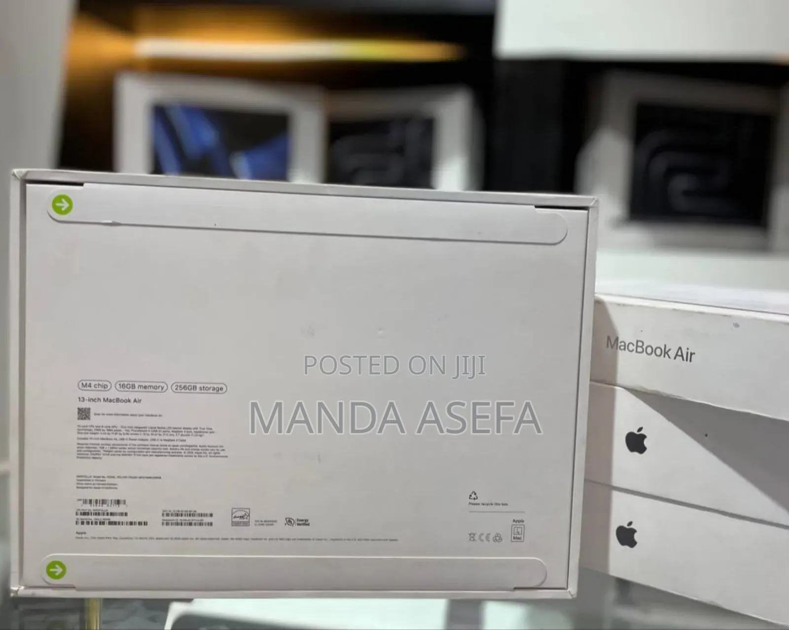 New Laptop Apple MacBook Air 16GB Apple M4 SSD 256GB
