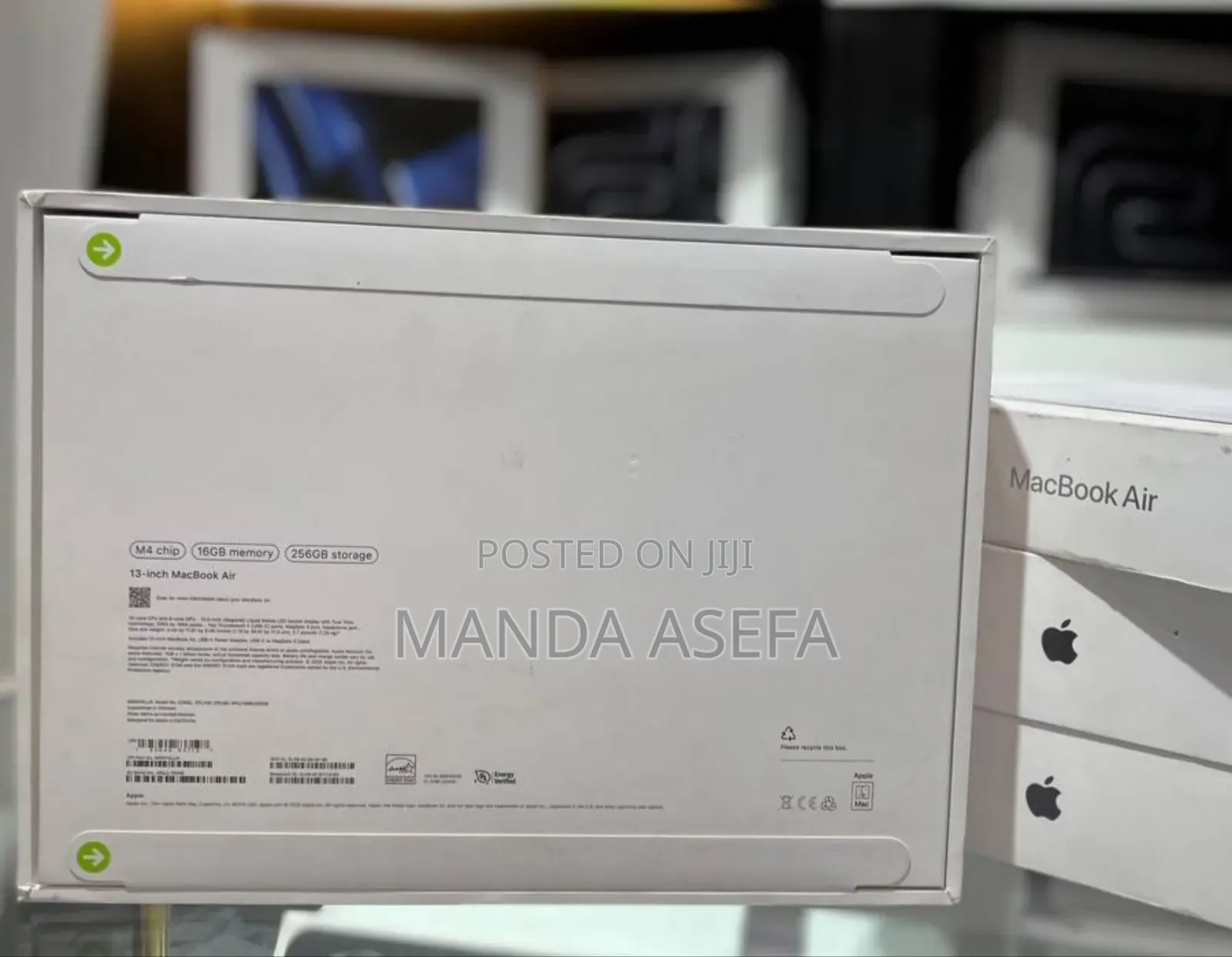 New Laptop Apple MacBook Air 16GB Apple M4 SSD 256GB