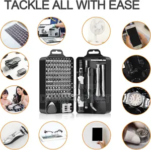 Precision Screwdriver Set, Professional Grade 115 In 1