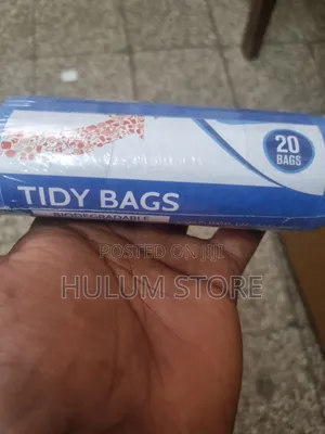 Tidy Bags," Are Biodegradable Trash Bags. 20pcs