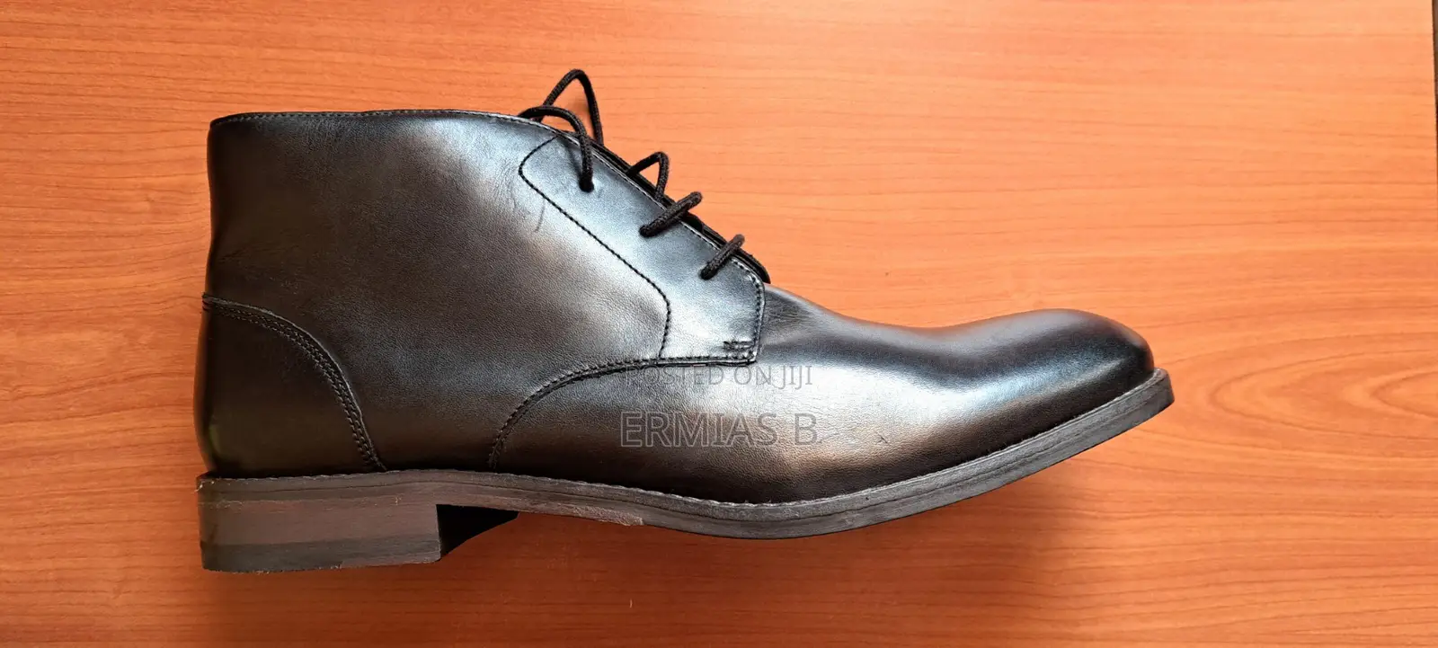 Clarks Cushion Plus | Black Leather (Uk)