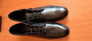 Clarks Cushion Plus | Black Leather (Uk)