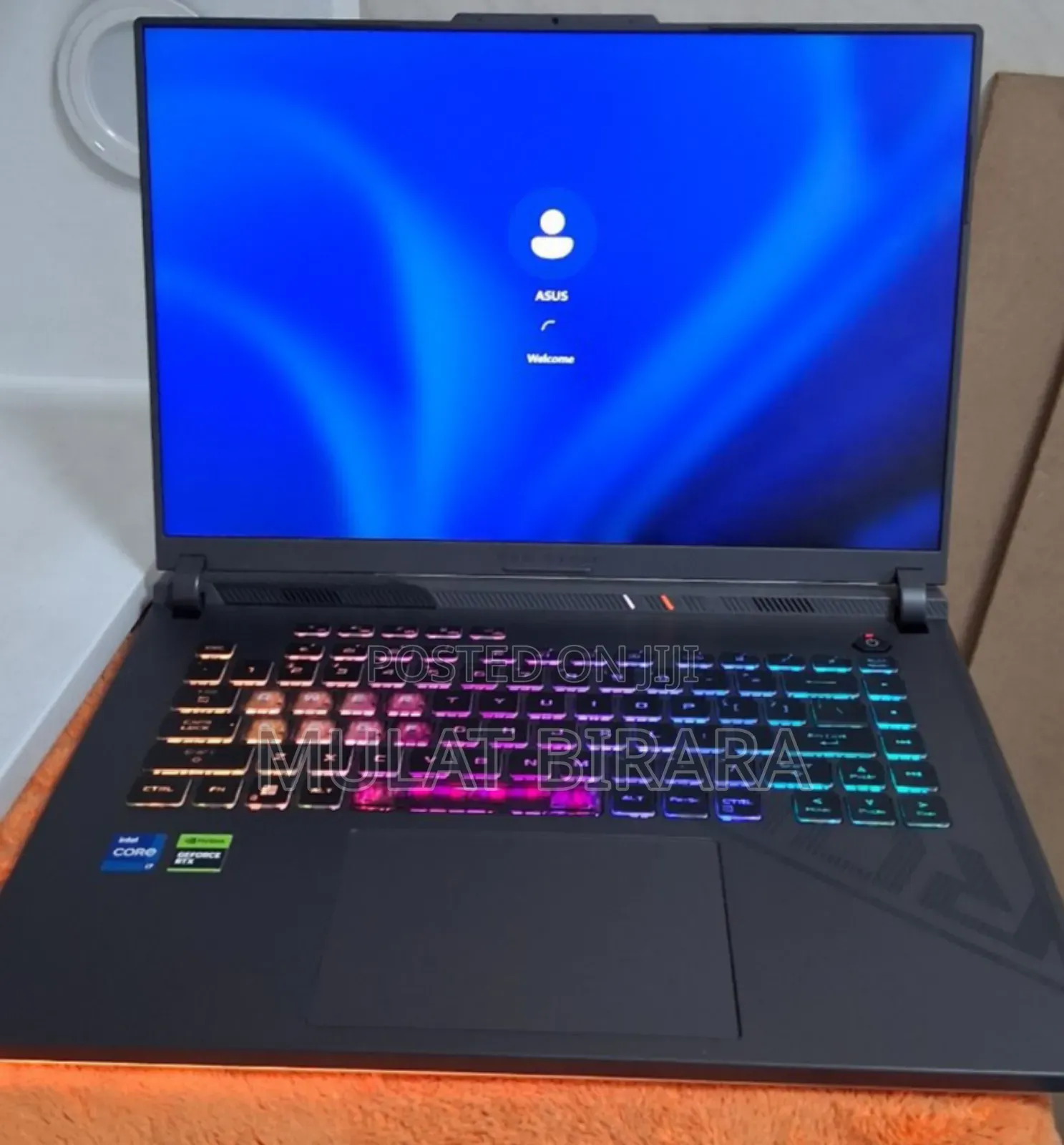 New Laptop Asus ROG Strix G16 G614 16GB Intel Core I7 SSD 1T