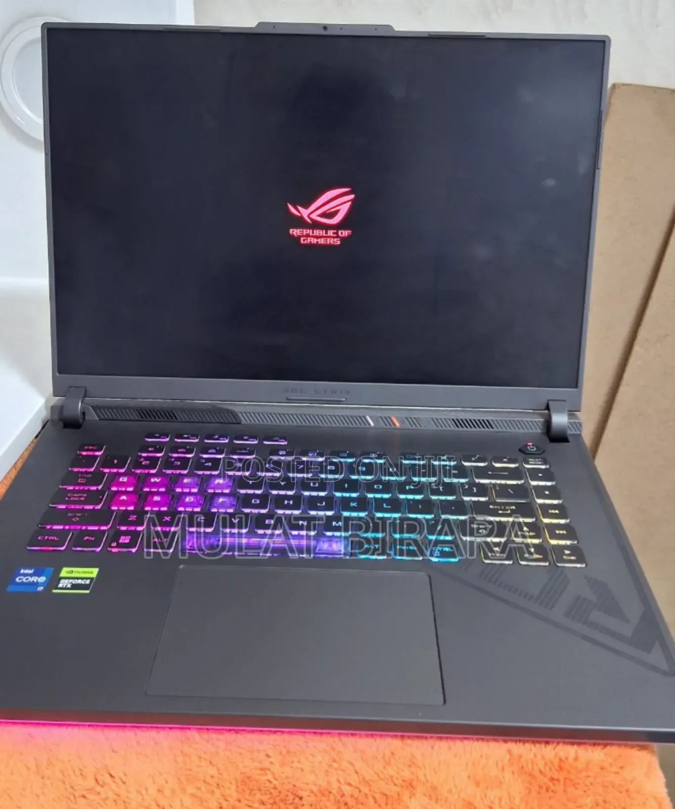 New Laptop Asus ROG Strix G16 G614 16GB Intel Core I7 SSD 1T