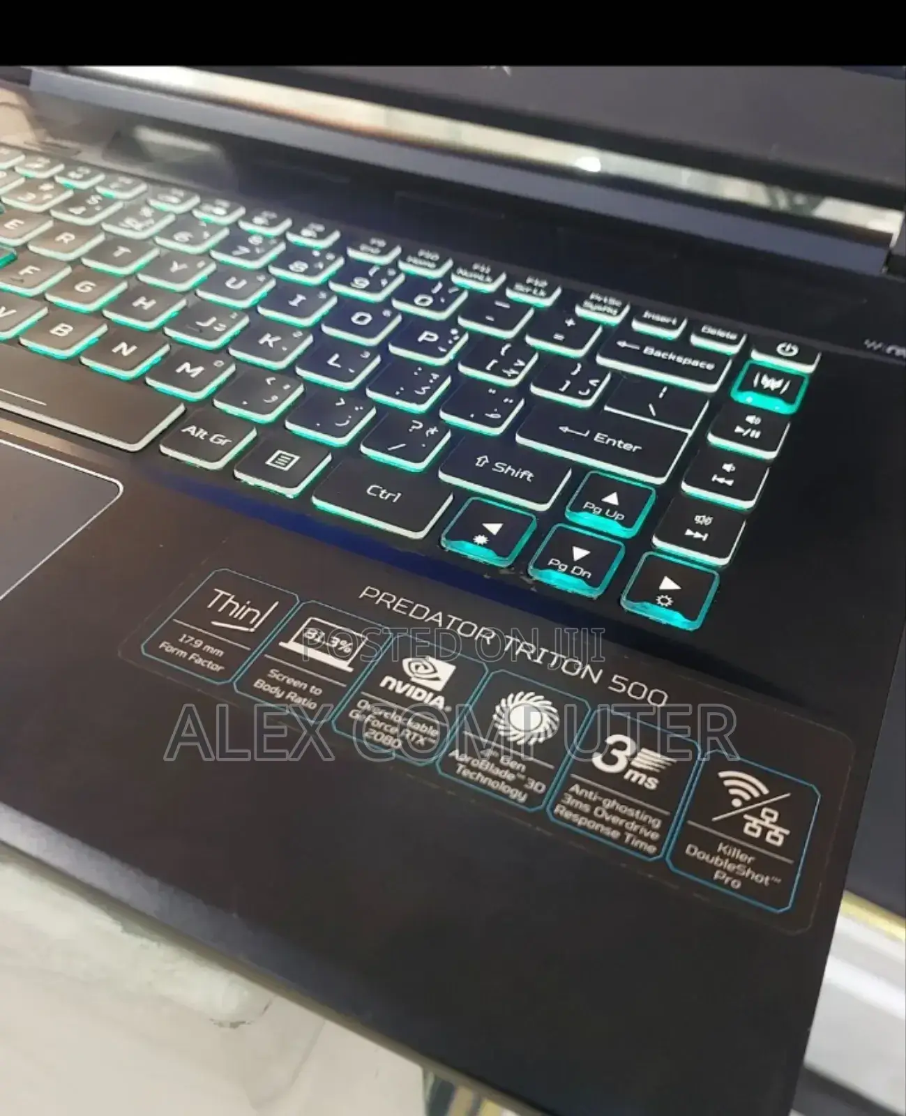 New Laptop Acer Predator Triton 500 SE 16GB Intel Core I7 SSD 512GB