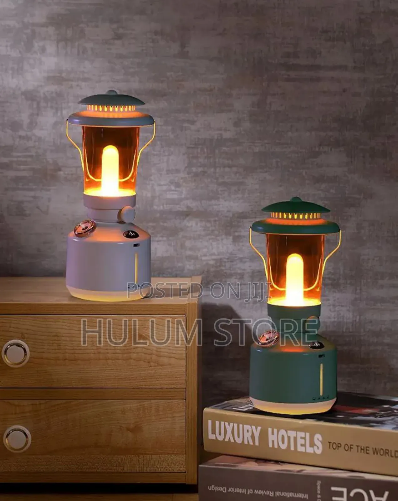  Rechargeable Vintage Lamp Humidifier