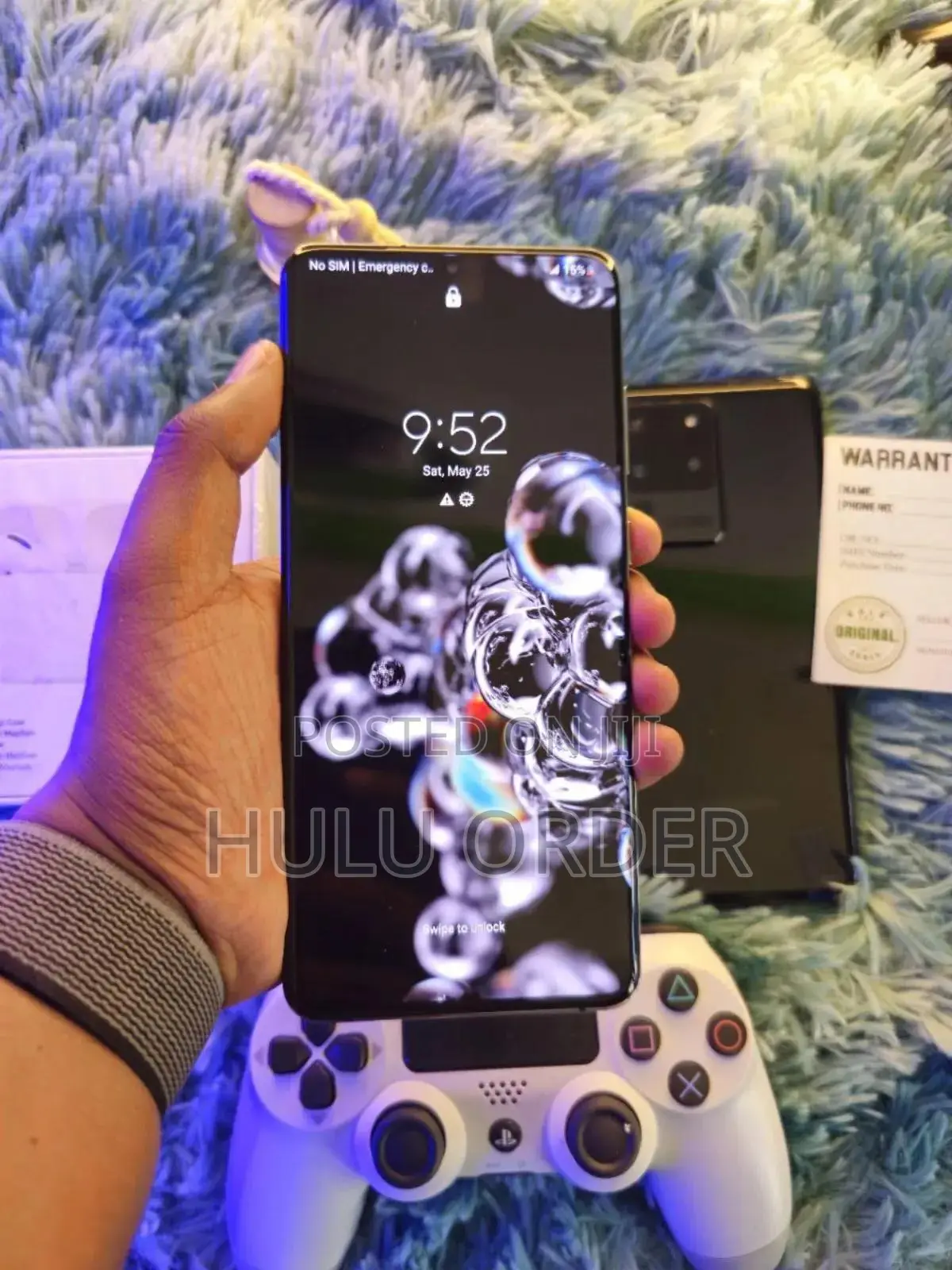 New Samsung Galaxy S20 Ultra 5G 128 GB Black