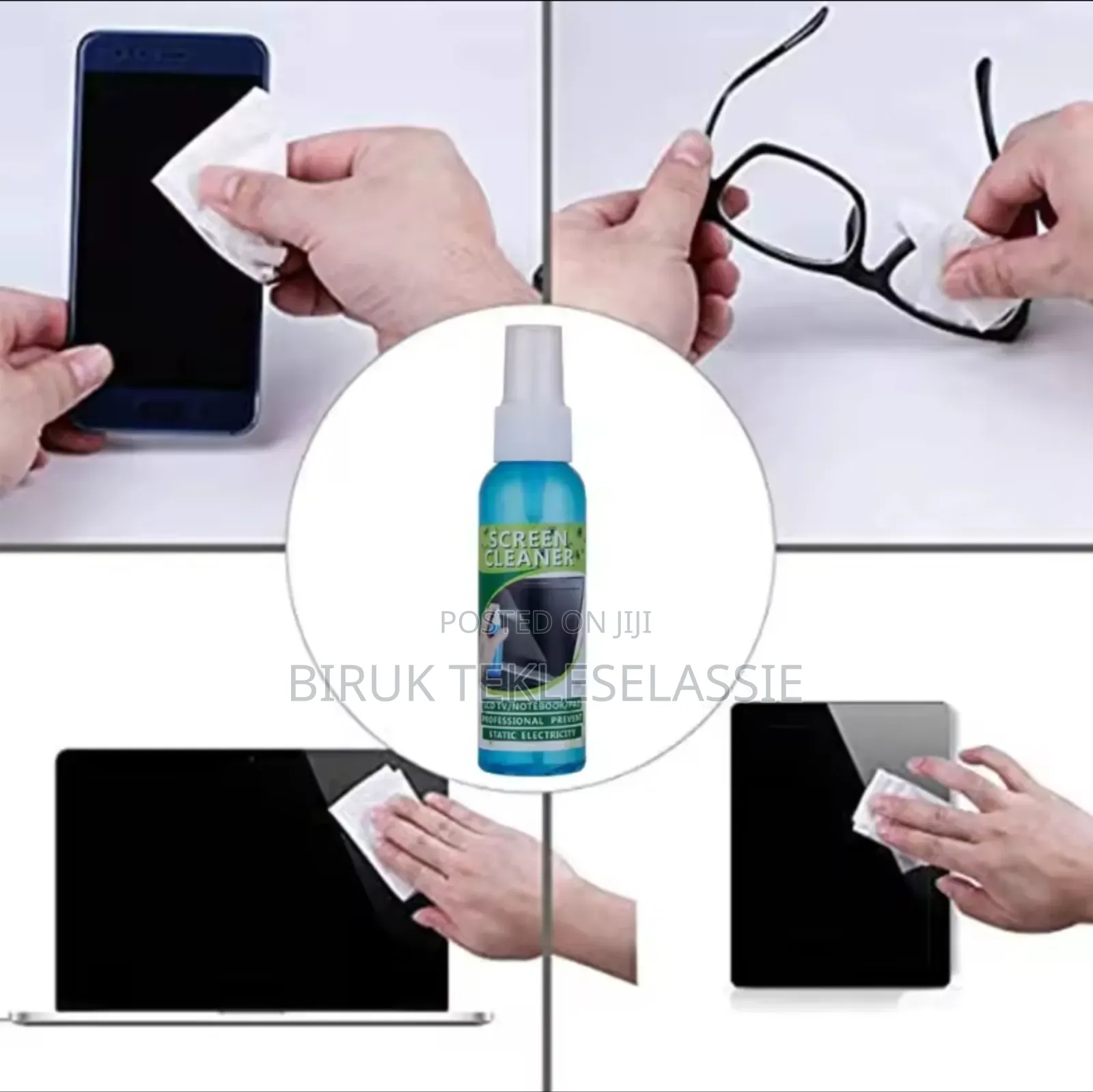One Set Screen Cleaner Solution for Laptop/Phone/ iPad