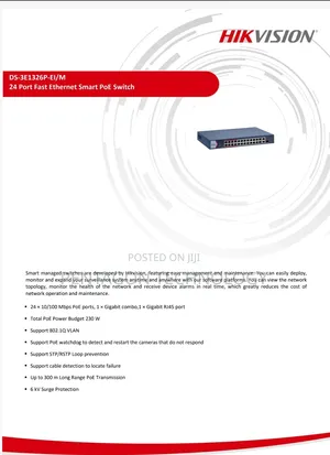 24-Port Poe Switch
