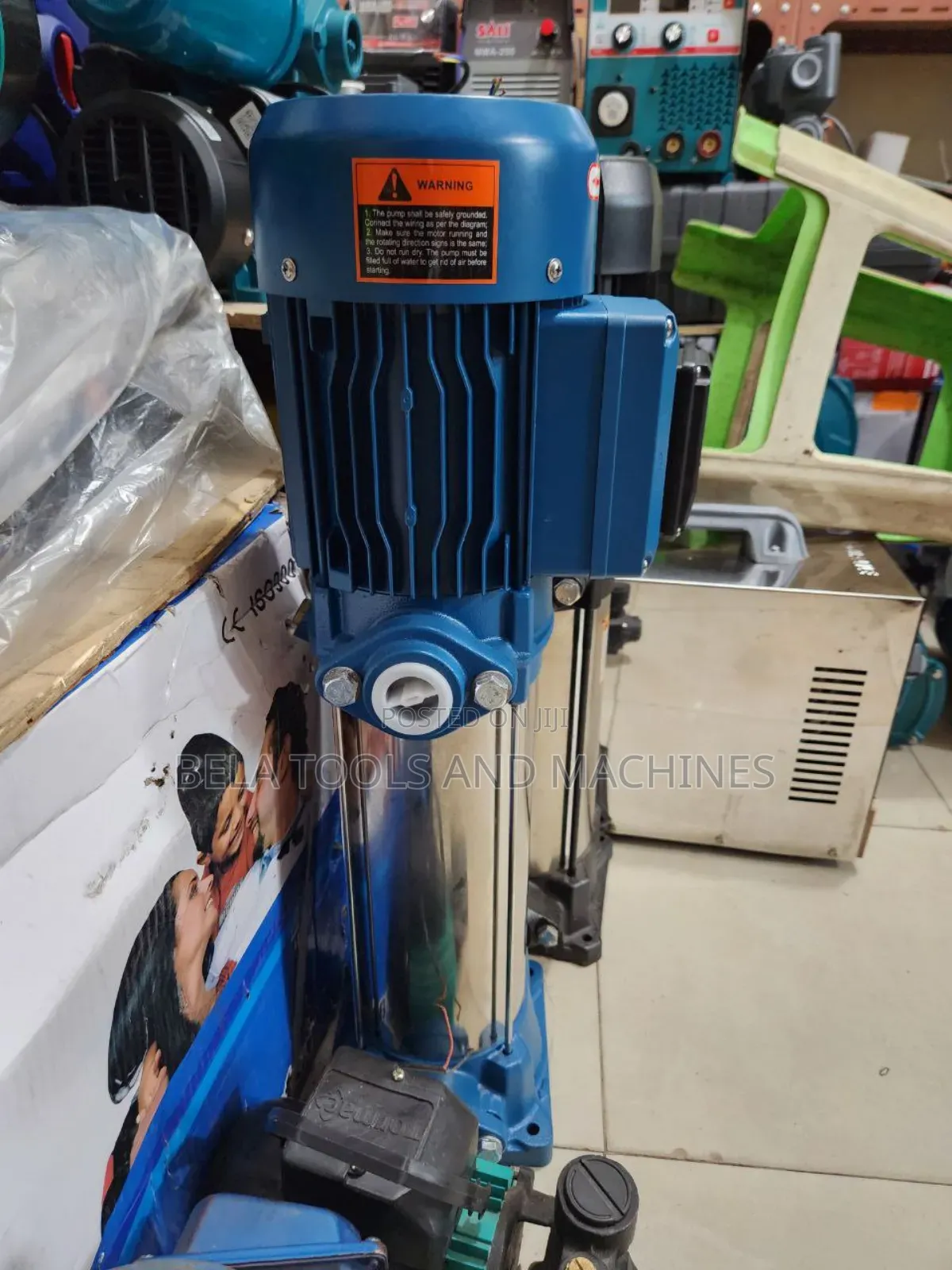 Aquastrong Vertical Pump 2.5hp Italian Standard 1 ዓመት ዋስትናጋር