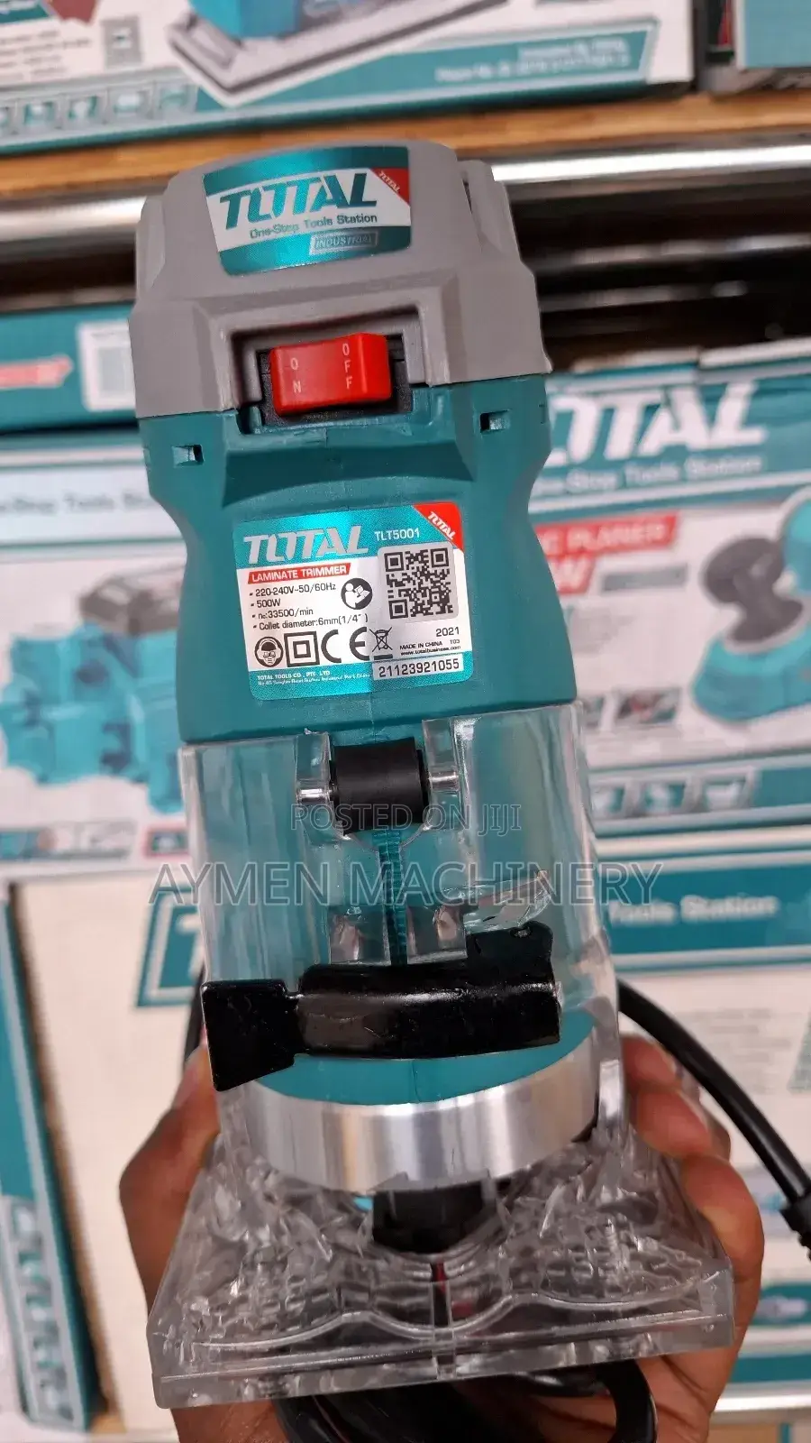 Total Trimmer/Router ባለ 1እጅ ሮተር