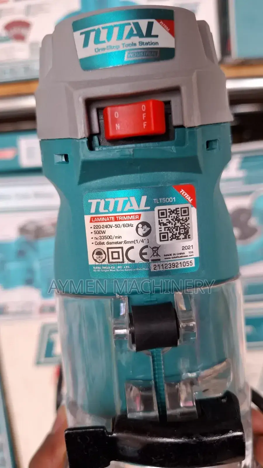Total Trimmer/Router ባለ 1እጅ ሮተር