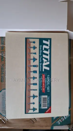 Total Router Bit Set 6mm 12pcs ለባለ 1እጅ ሮተር