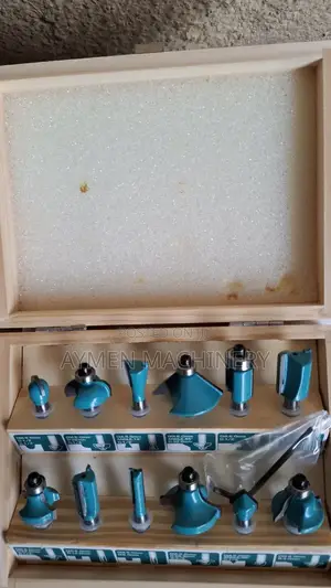 Total Router Bit Set 6mm 12pcs ለባለ 1እጅ ሮተር