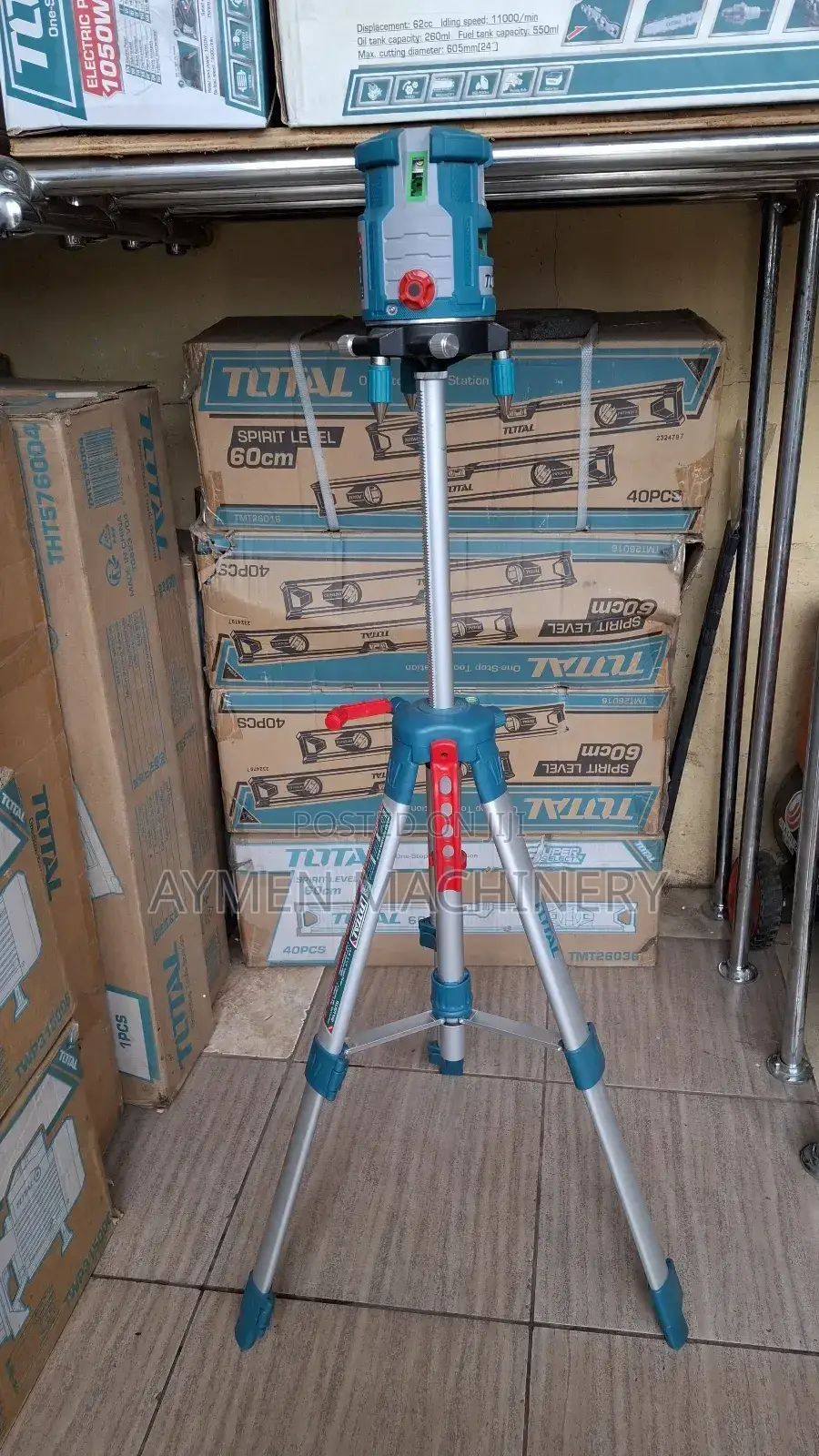 Total Self-Leveling Line Laser Green Laser Beams | ጨረር ውሀልክ