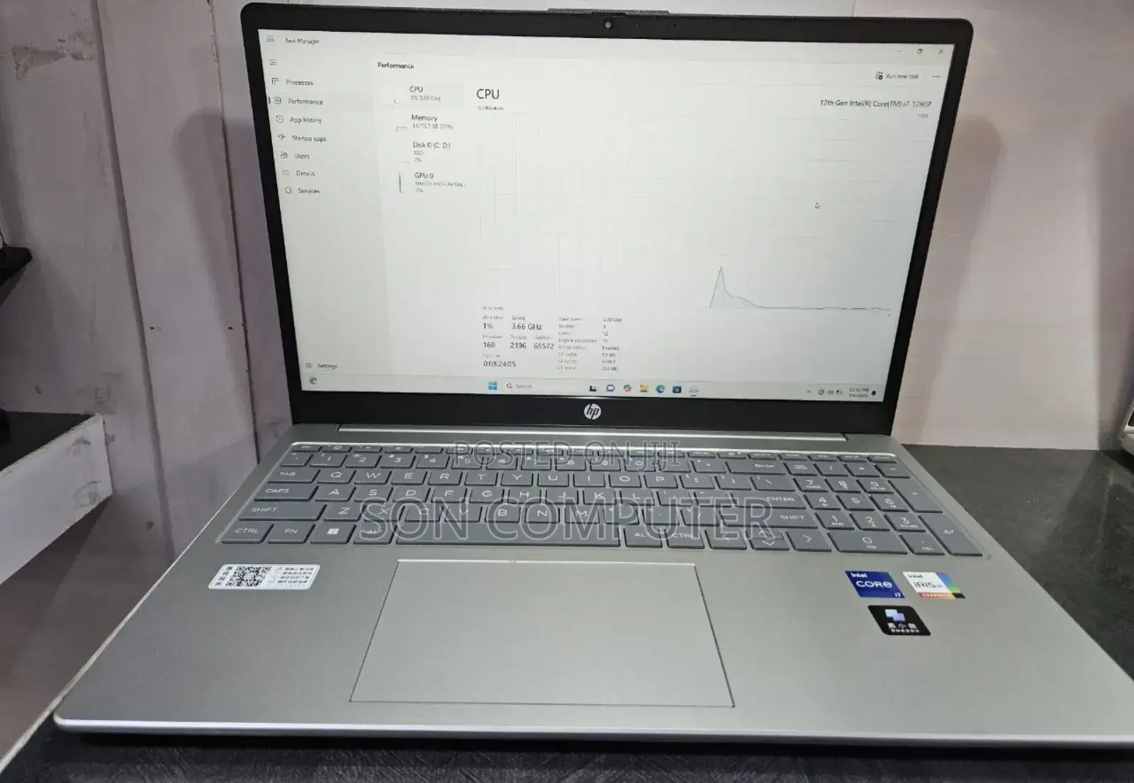 New Laptop HP Stream Notebook 16GB Intel Core I7 SSD 1T